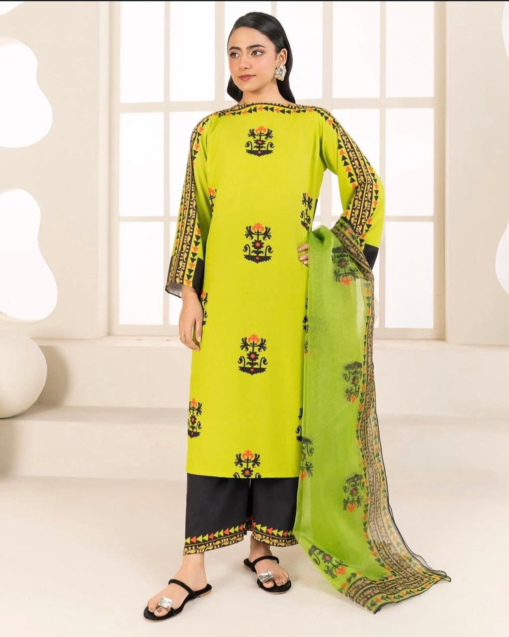 Most Loved Co-Ord Set 2Pc Digital Printed - Z818