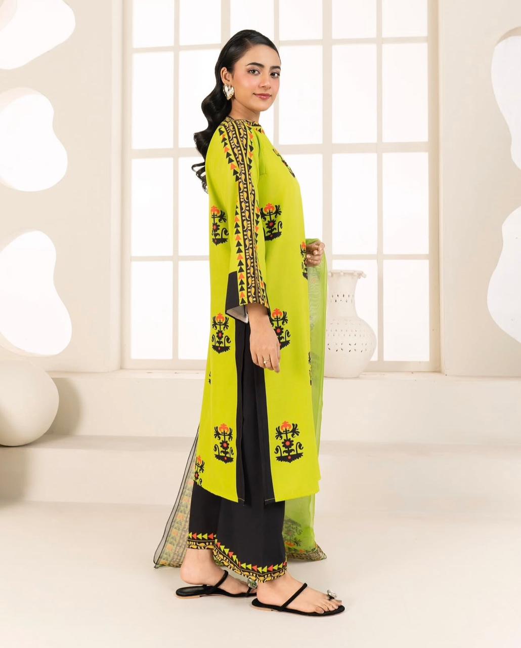 Most Loved Co-Ord Set 2Pc Digital Printed - Z818