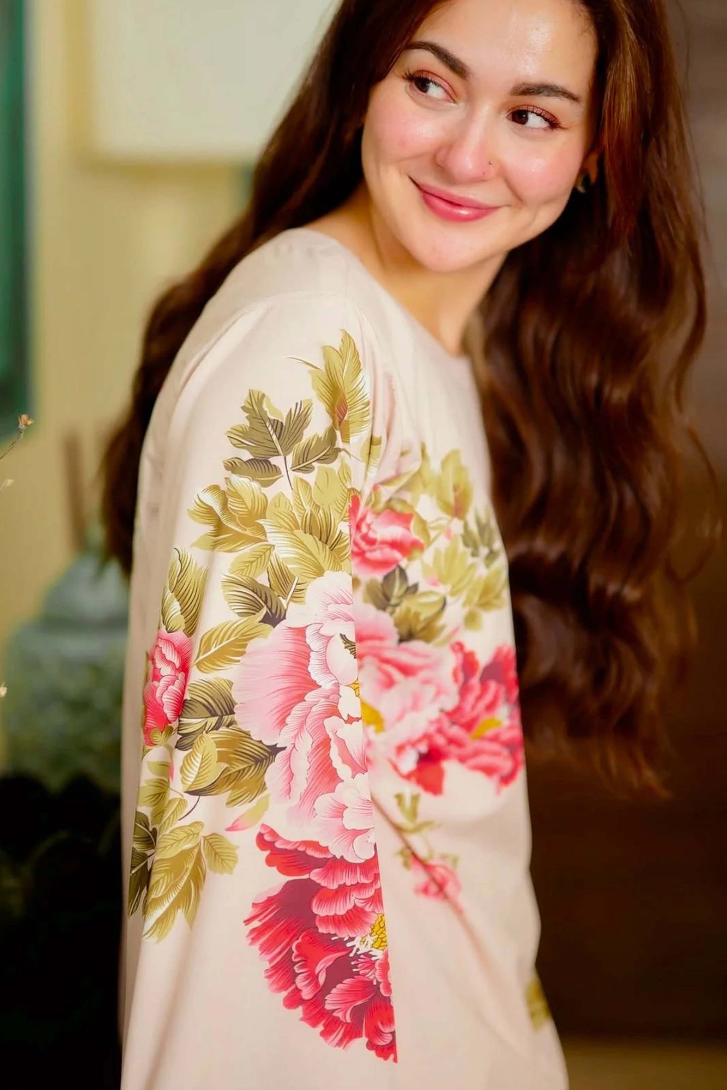 Hani Amir Trending Co-Ord Set Digital Printed Poly Lawn- Z821