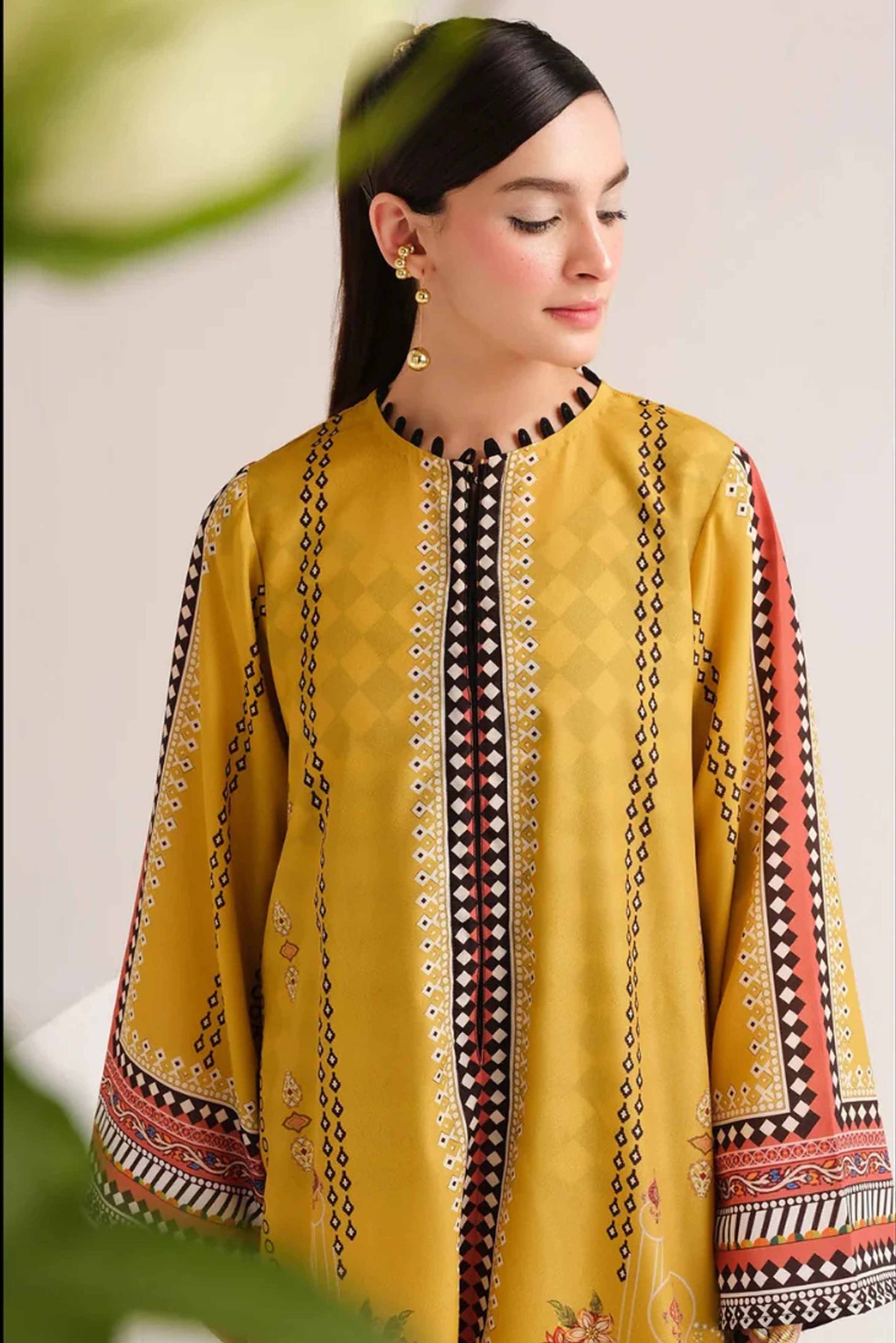 Long Shirt With Trouser - Z825