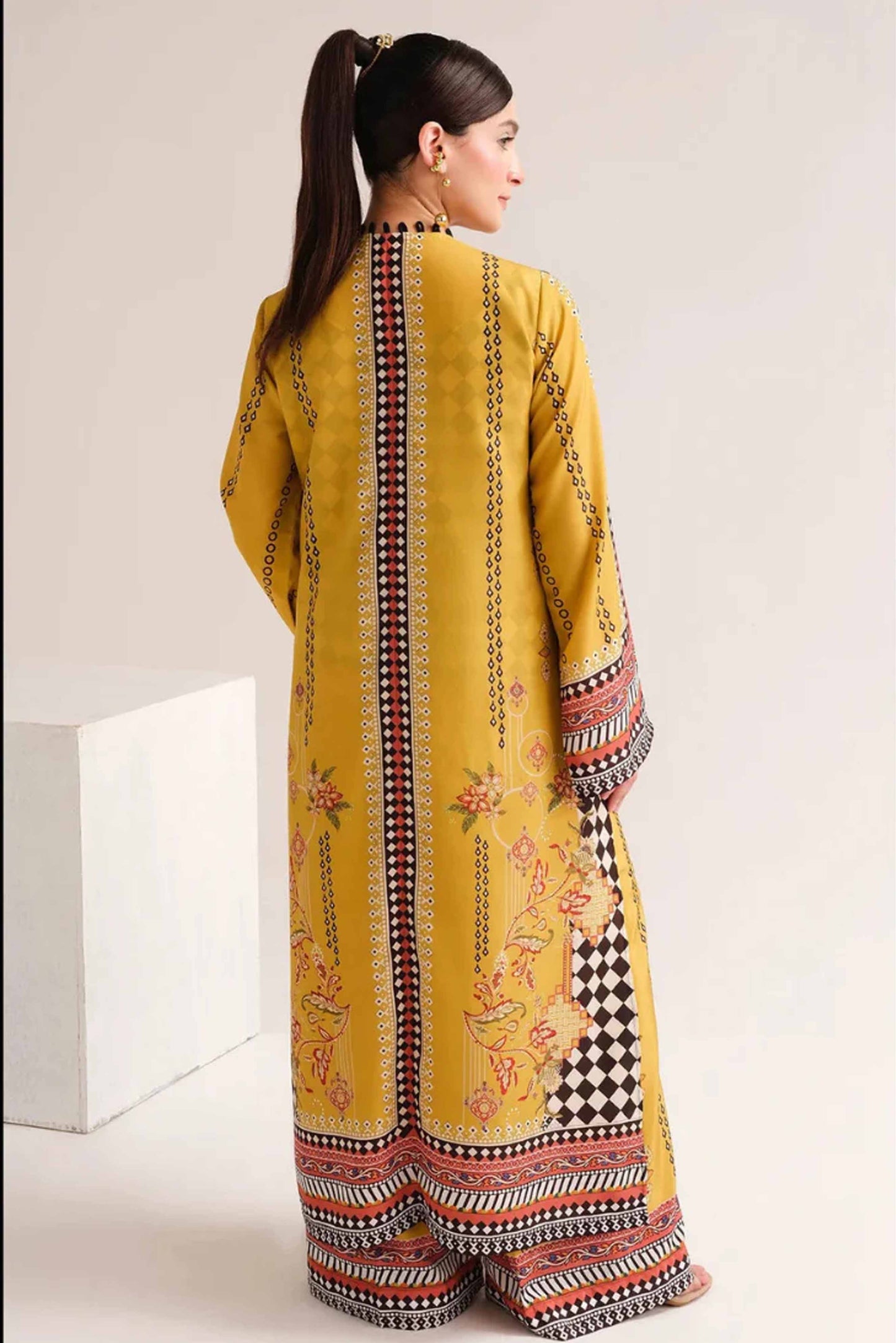 Long Shirt With Trouser - Z825