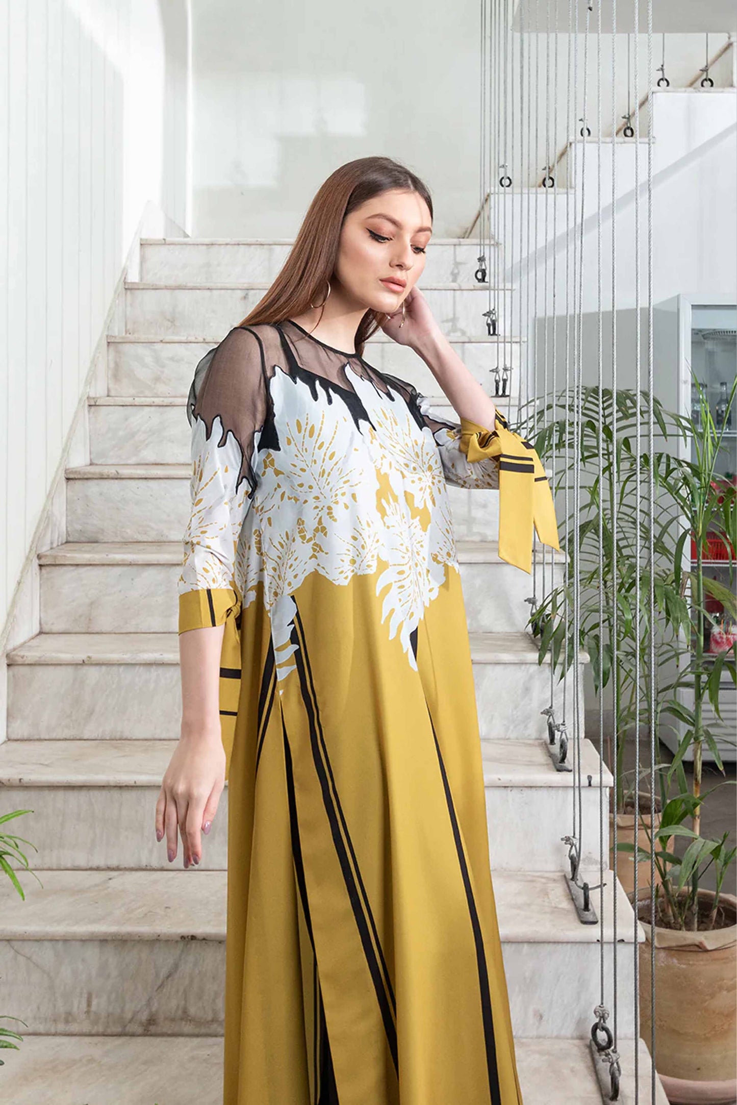 Digital Printed Dress 2PC - Khaddar - 837