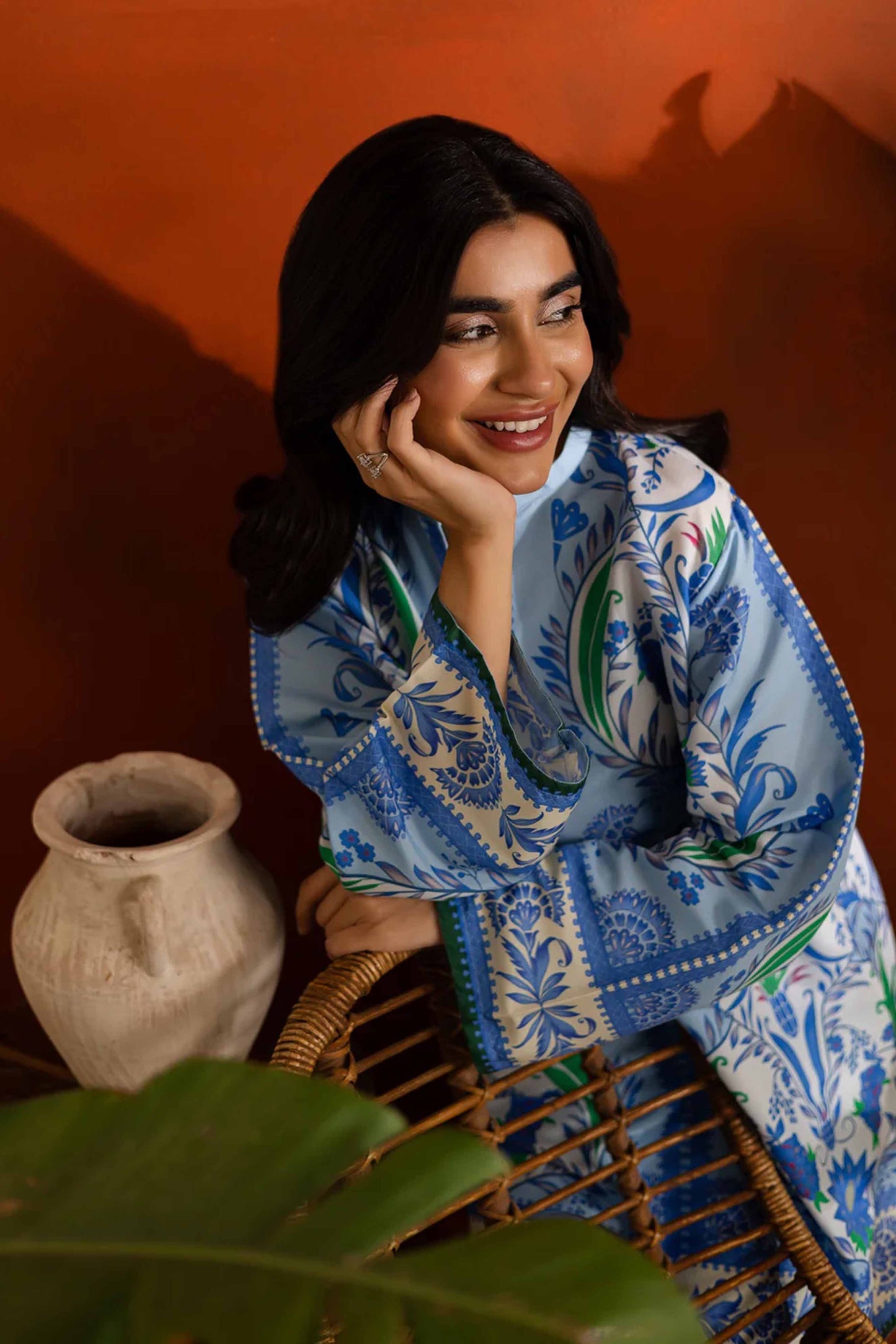 Digital Printed Dress 2PC - Khaddar - 839