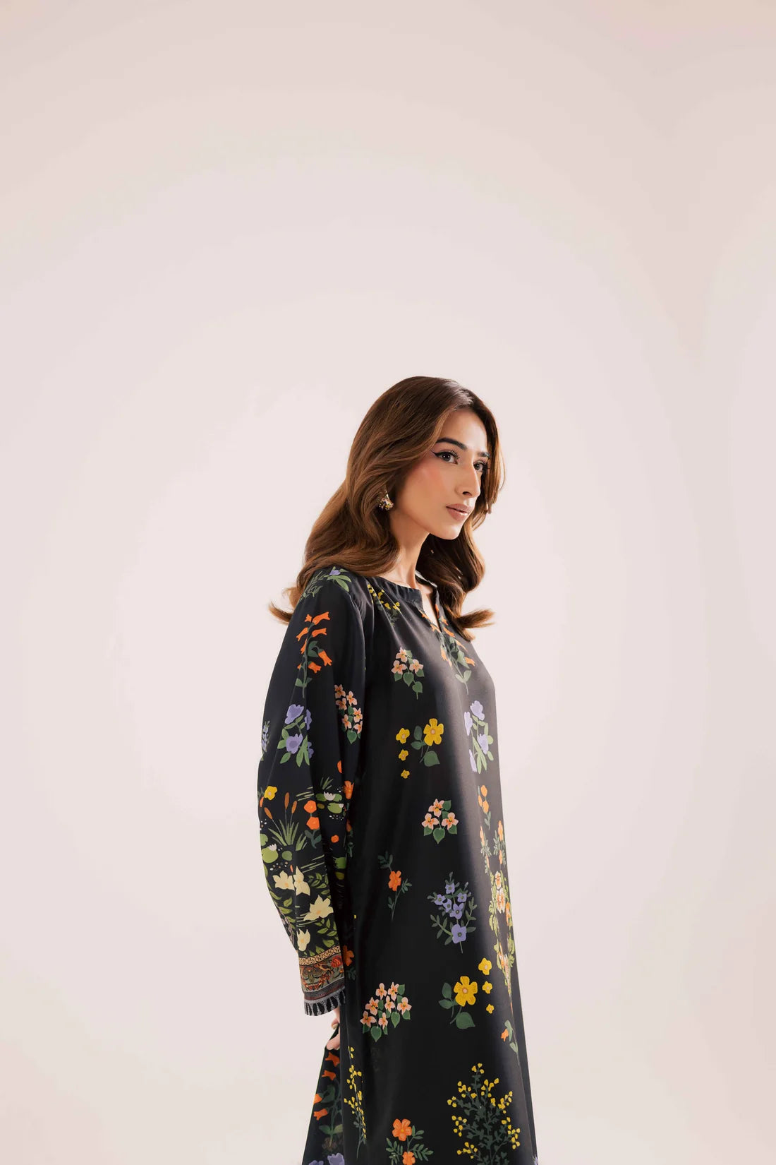 Printed Kaftan Long Length - 895