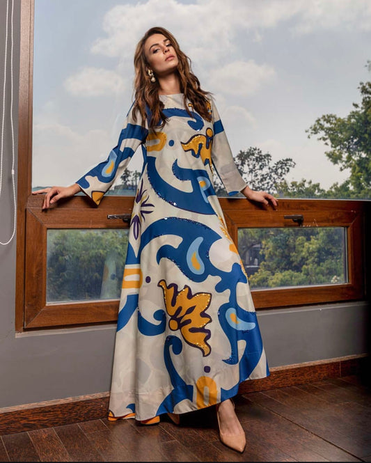 Long Shirt With Trouser - Z809