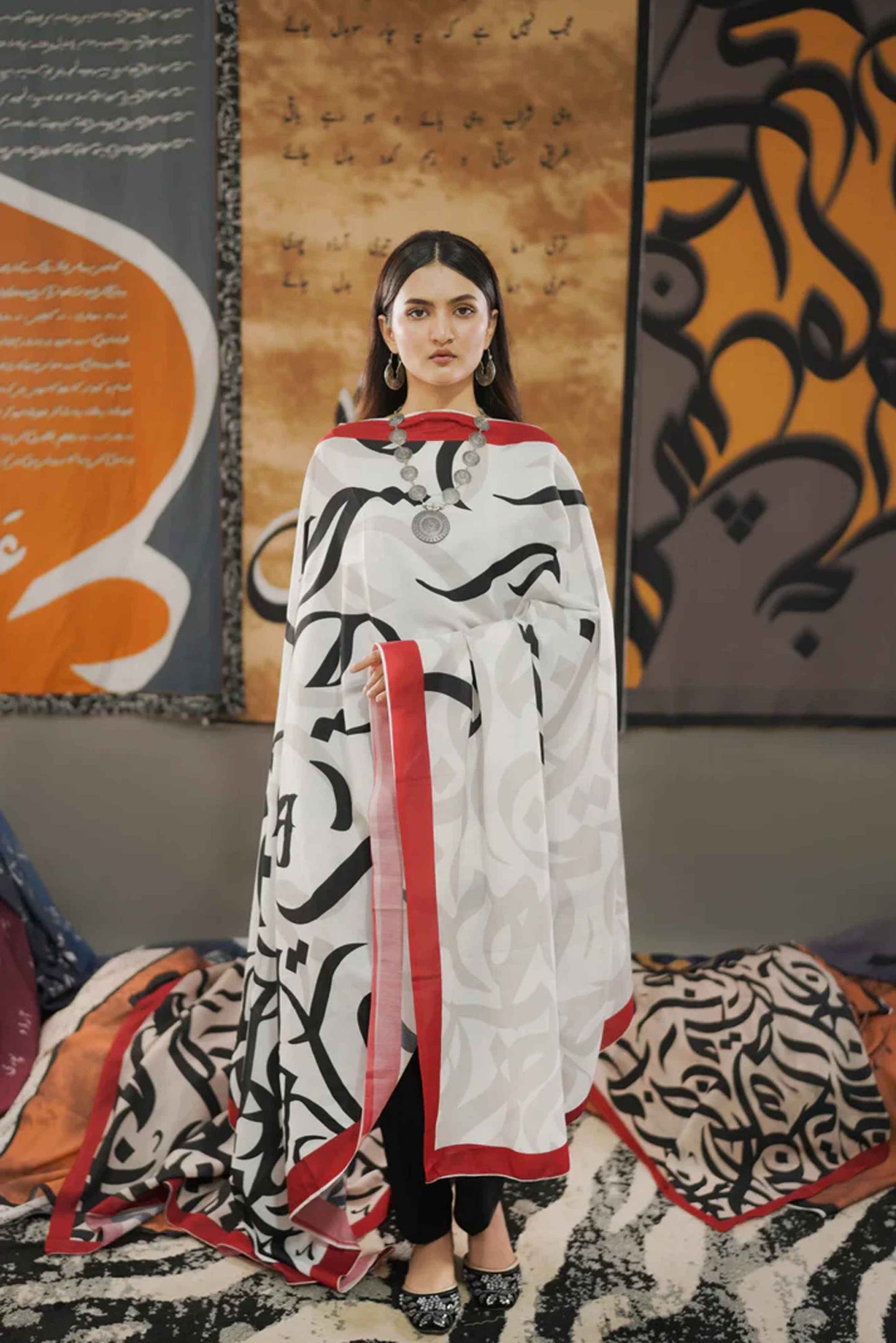 Odhnis & Shawls For Women - Shawl-003