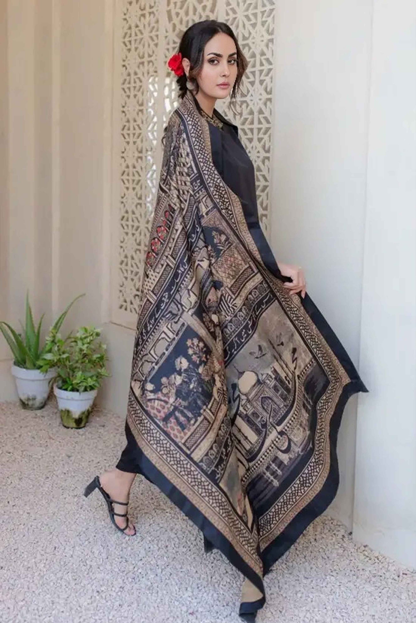 Odhnis & Shawls For Women - Shawl-004