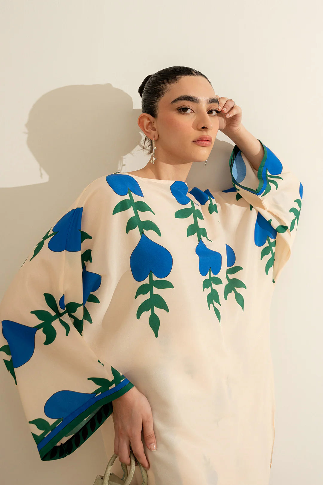 Trending Co-Ord Set Digital Printed Poly Lawn- Z811