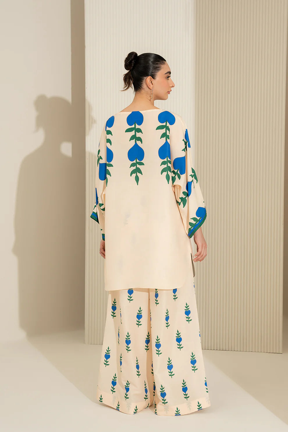 Trending Co-Ord Set Digital Printed Poly Lawn- Z811
