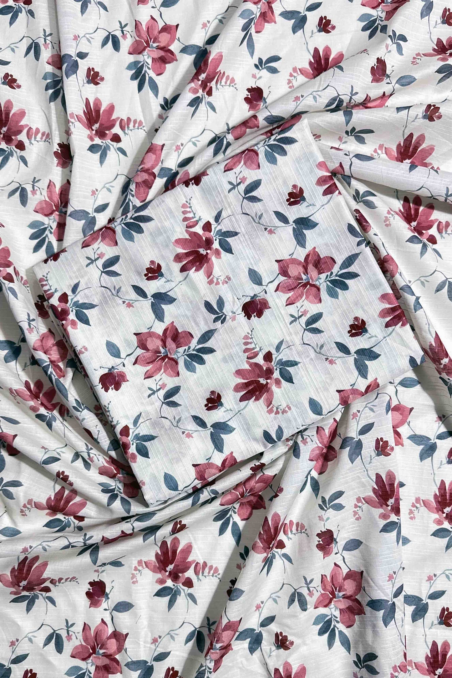 100% Pure Cotton - Digital Printed Unstitched UN-8239