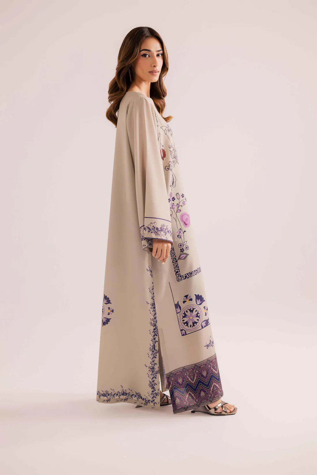 Bana Doria Lawn 2PC Co Ord Set  - 885
