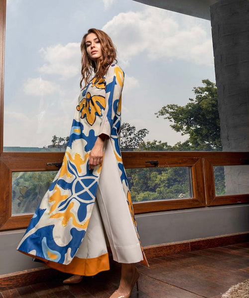 Long Shirt With Trouser - 809