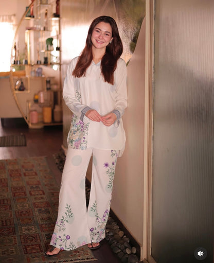 Unstitched 2pcs Digital Printed Set - UN-805