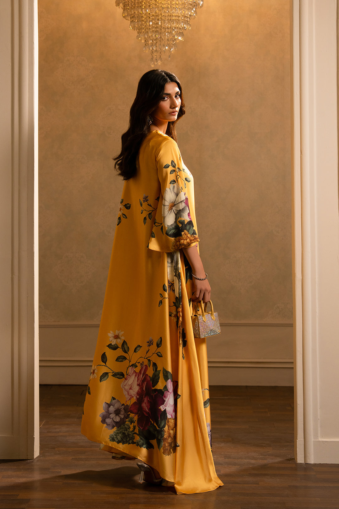 Long Length Printed Dress 2PC - Khaddar - 866