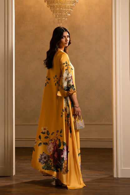 Long Length Printed Dress 2PC - Khaddar - 866