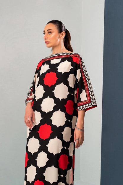 Long Co-Ord Set Digital Printed - 801