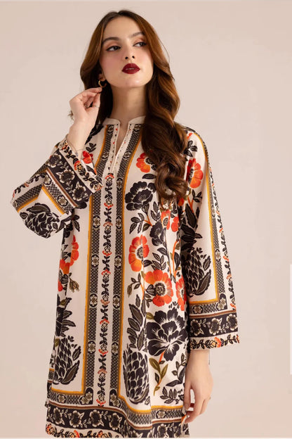 Trendy Hania Amir Co-Ord Set - Printed - 802