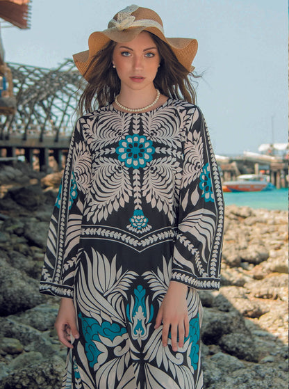 Unstitched 2pcs Digital Printed Set - UN-815