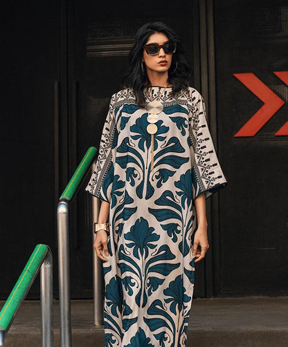 Unstitched 2pcs Digital Printed Set - UN-814