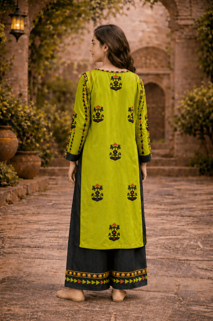 Most Loved Co-Ord Set 2Pc Digital Printed - 818