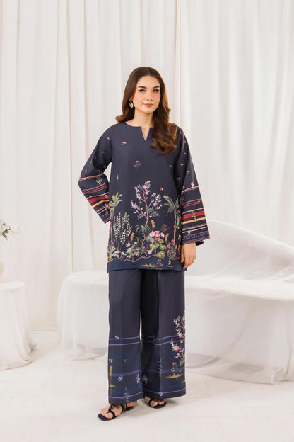Unstitched 2pcs Digital Printed Set - UN-8228