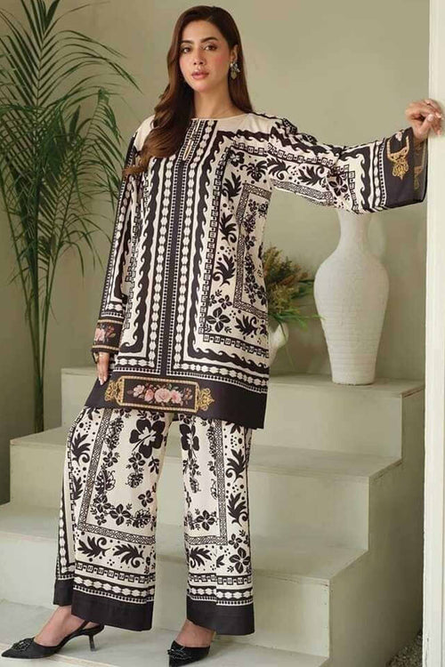 Best Seller Digital Printed Dress 2Pcs - 833
