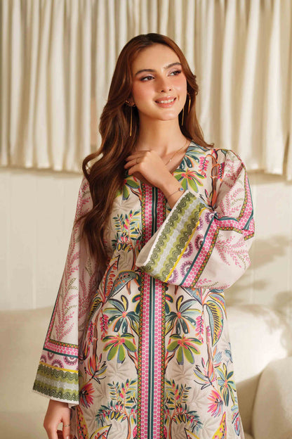 Most Loved Digital Printed Dress 2Pcs - 834