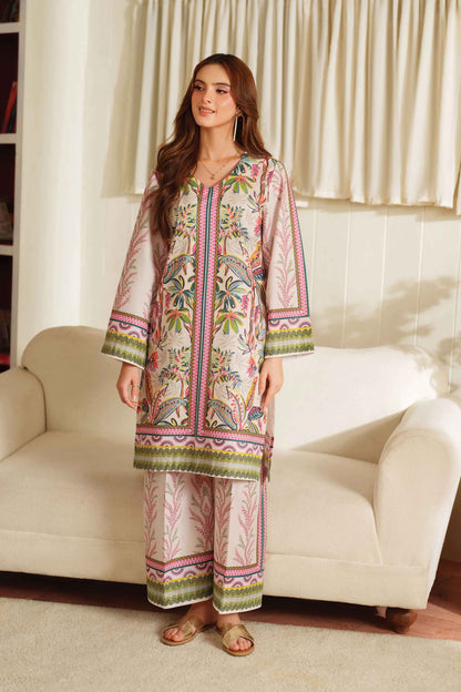 Most Loved Digital Printed Dress 2Pcs - 834