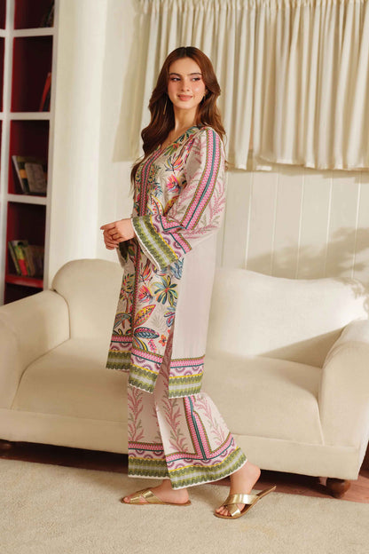 Most Loved Digital Printed Dress 2Pcs - 834