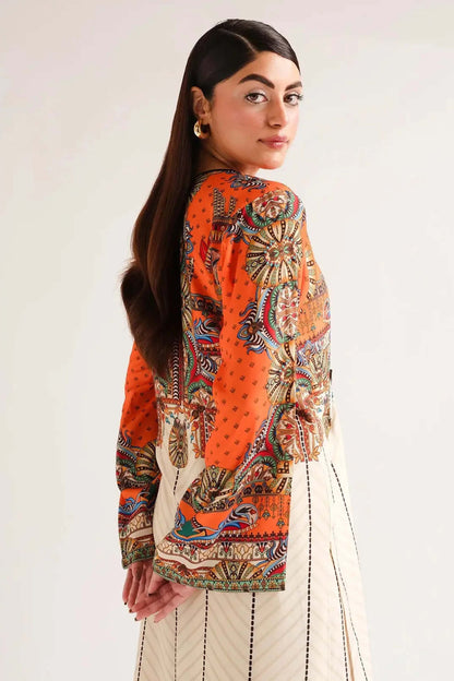 Best Seller Digital Printed Dress 2Pcs - 835