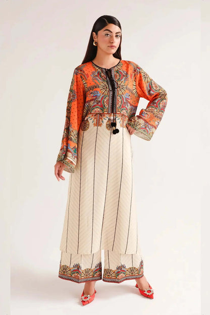 Best Seller Digital Printed Dress 2Pcs - 835