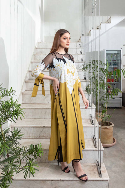 Digital Printed Dress 2PC - Khaddar - 837