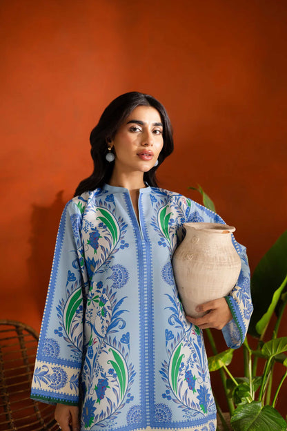 Digital Printed Dress 2PC - Khaddar - 839