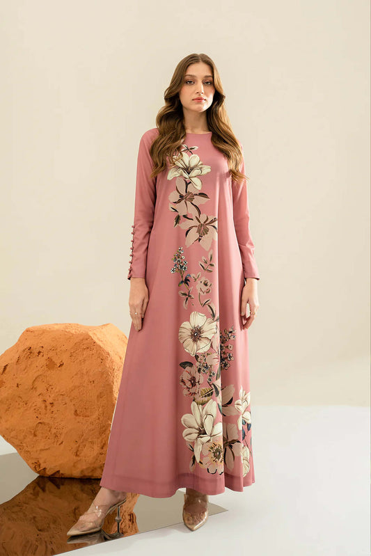 Digital Printed Dress 2PC - Khaddar - 840