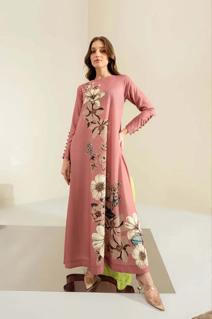 Digital Printed Dress 2PC - Khaddar - 840