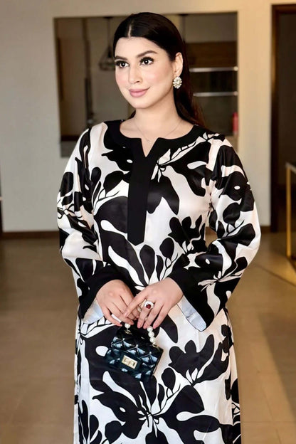 Digital Printed Dress 2PC - Khaddar - 841