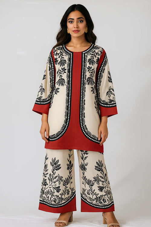 Digital Printed Dress 2PC - Khaddar - 842