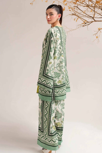 Digital Printed Dress 2PC - Khaddar - 843