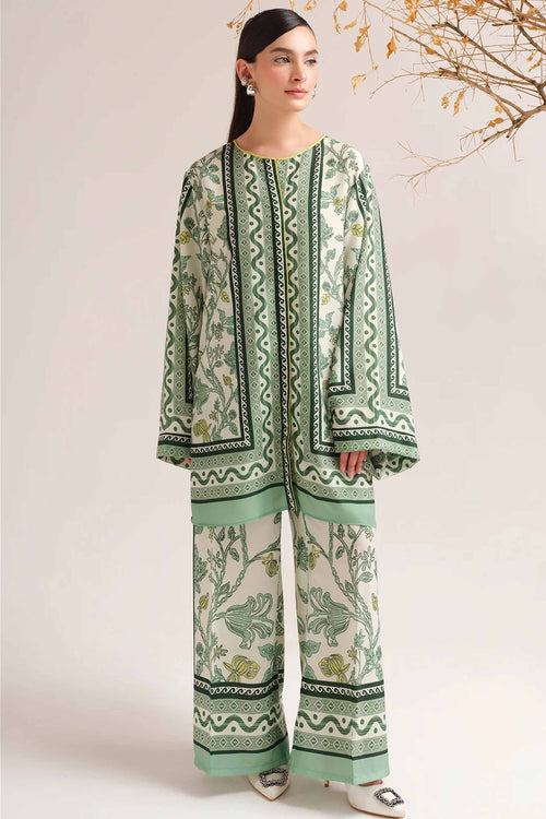 Digital Printed Dress 2PC - Khaddar - 843