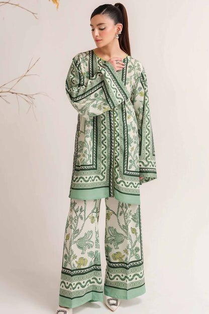 Digital Printed Dress 2PC - Khaddar - 843