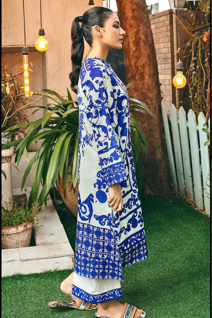 Digital Printed Dress 2PC - Khaddar - 846
