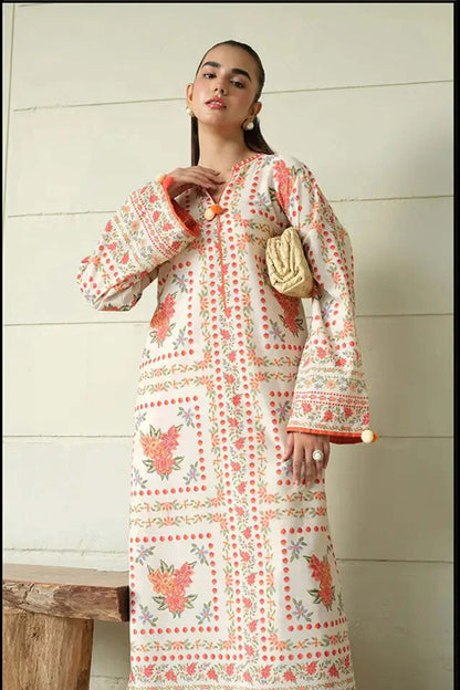 Digital Printed Dress 2PC - Khaddar - 850