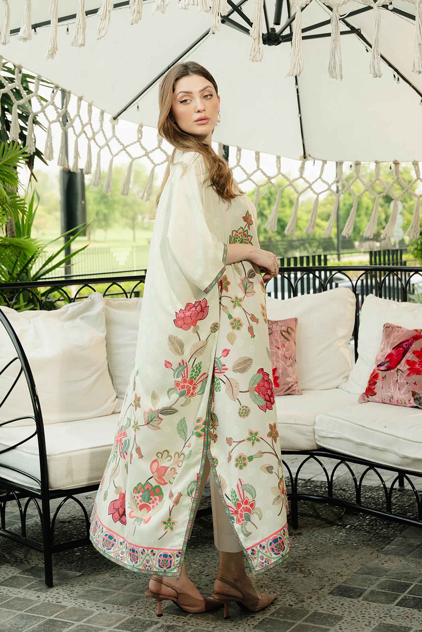 Digital Printed Dress 2PC - Khaddar - 854