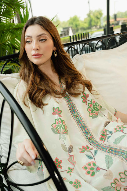 Digital Printed Dress 2PC - 854