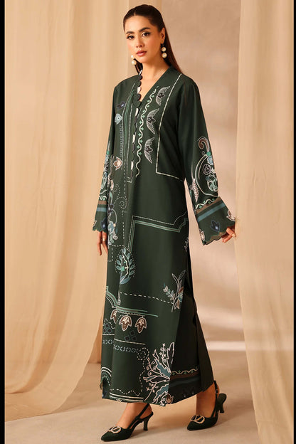 Digital Printed Dress 2PC - Khaddar - 857