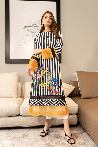 Digital Printed Dress 2PC - Khaddar - 858