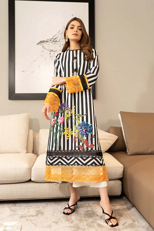 Digital Printed Dress 2PC - Khaddar - 858