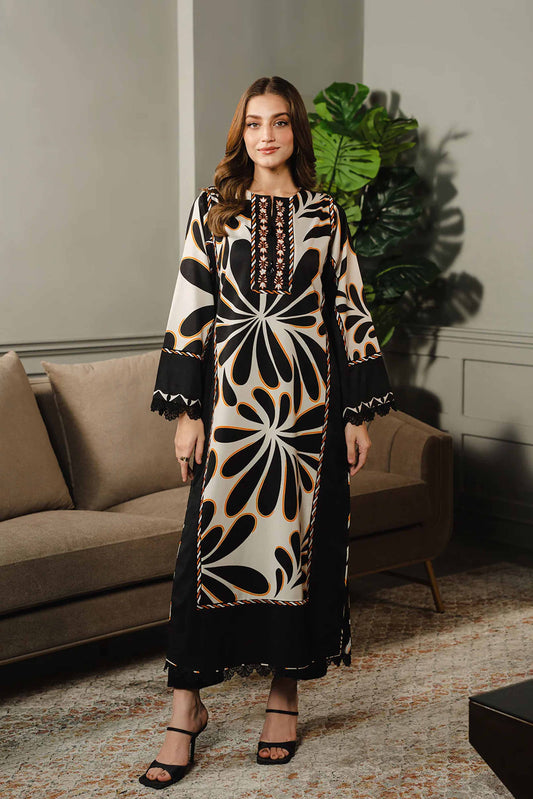 Digital Printed Dress 2PC - Khaddar - 859