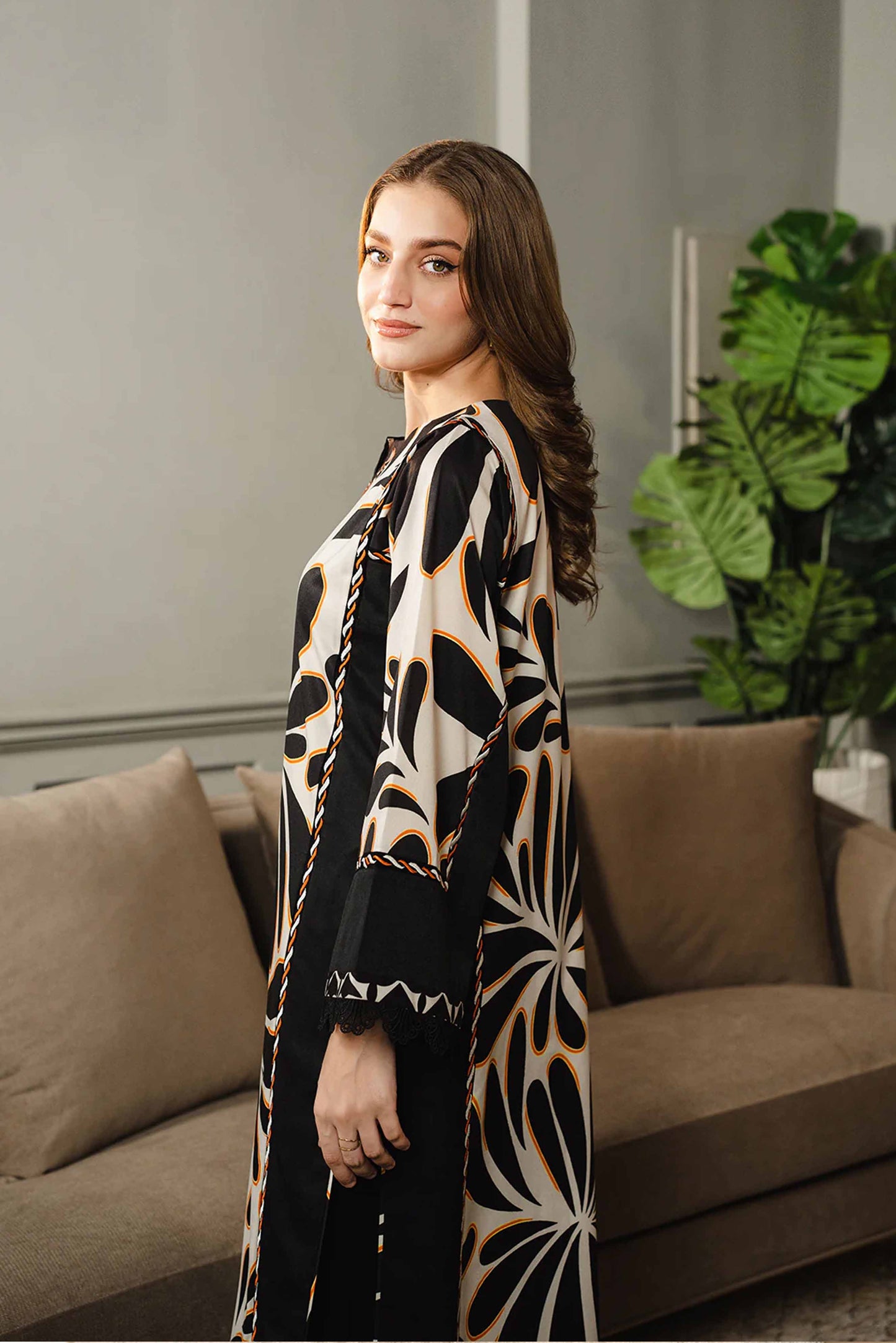 Digital Printed Dress 2PC - Khaddar - 859