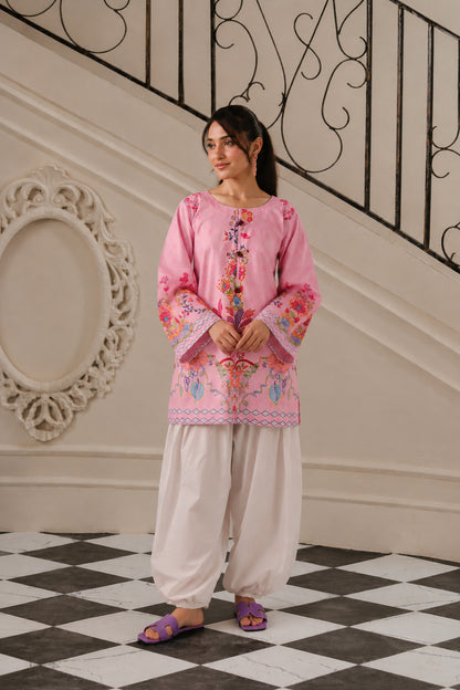 Bana Doria Lawn 2PC Co Ord Set  - 886